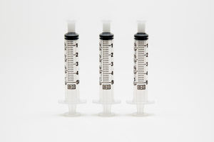 Small 5cc Oral Syringes 3 piece